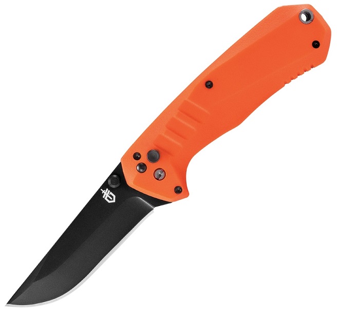 Gerber Haul Plunge Lock Folding Knife, Assisted Opening, GFN Orange, G3351