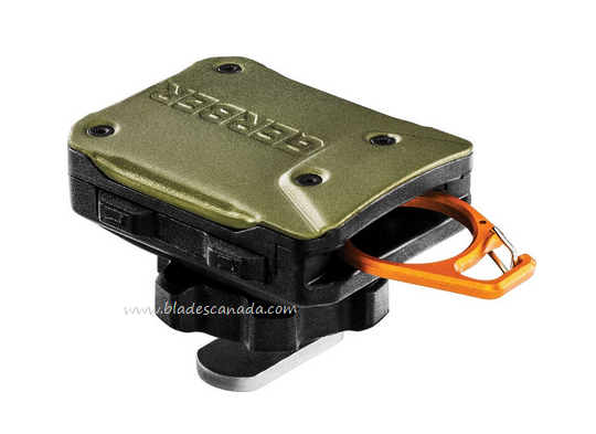 Gerber Defender Rail Mount Tether, Green/Orange, G3555