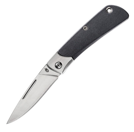 Gerber Wing Tip Slipjoint Folding Knife, Aluminum Gray, G3718