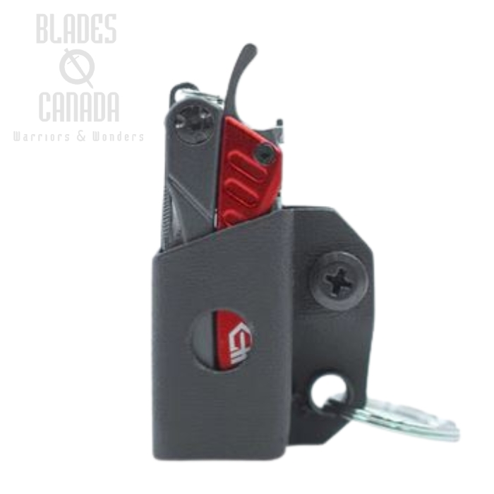 Clip & Carry Kydex Sheath for Leatherman Squirt/Gerber Dime, Black (image for) Clip & Carry Kydex Sheath for Leatherman Squirt/Gerber Dime, Black
