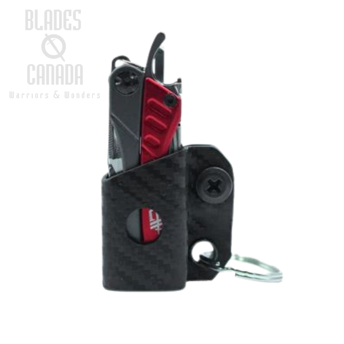Clip & Carry Kydex Sheath for Leatherman Squirt/Gerber Dime, Black Pattern (image for) Clip & Carry Kydex Sheath for Leatherman Squirt/Gerber Dime, Black Pattern