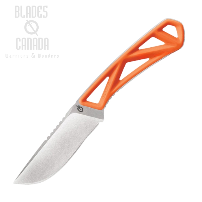 (image for) Gerber Exo-Mod Fixed Blade Knife, Stainless, Orange Handle, 1796