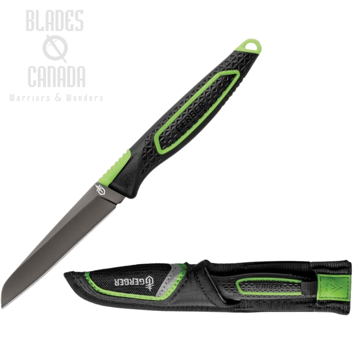 (image for) Gerber Freescape Paring Fixed Blade Knife, Nylon Sheath, G2886