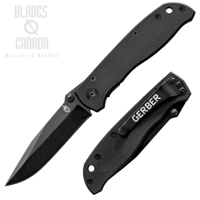 (image for) Gerber Air Ranger Folding Knife, G10 Black, G2950