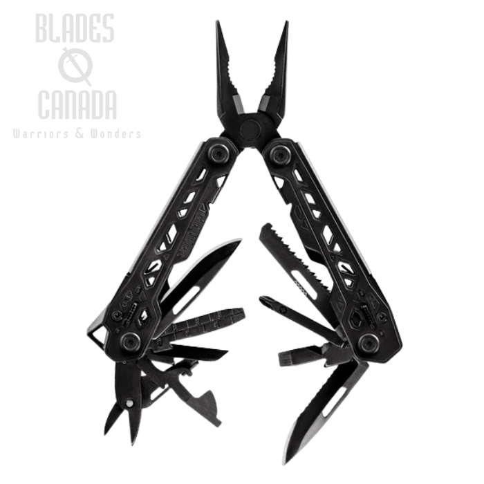(image for) Gerber Truss Multitool, Stainless Black, Nylon Sheath, G1065690