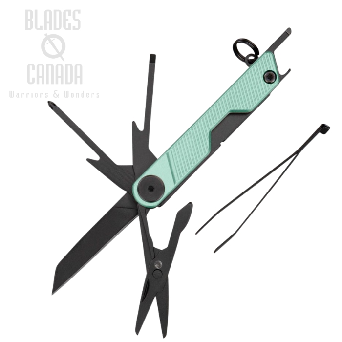 Gerber Armbar Mini Multitool, 6 Tools, Aluminum Mint Green, G1072682
