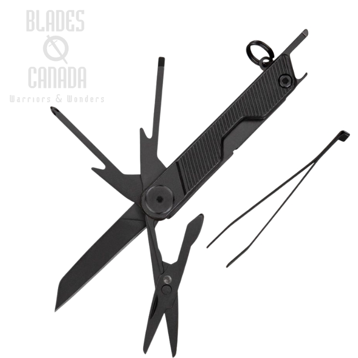 Gerber Armbar Mini Multitool, 6 Tools, Aluminum Black, G1074469