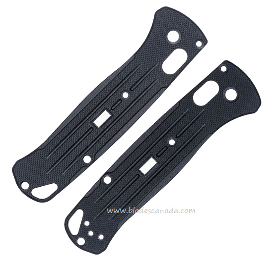 Glow Rhino Custom Benchmade Bugout Scales, G10 Black, KSBOBLK