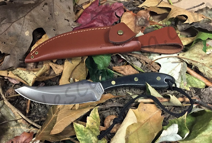 Grohmann M100S Large Skinner Stainless - Micarta - Click Image to Close