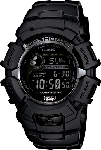 G Shock GW2310FB-1 Stealth Black - Solar Power