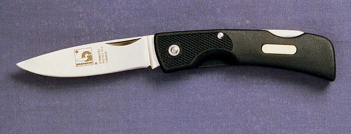 Grohmann Featherweight Locking Folding Knife, Stainless Steel, Z390S