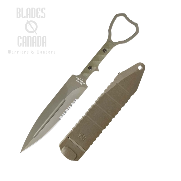Halfbreed XL Compact Clearance Knife, K110 Ranger Green, G10 Ranger Green, CCK-01 OD XL