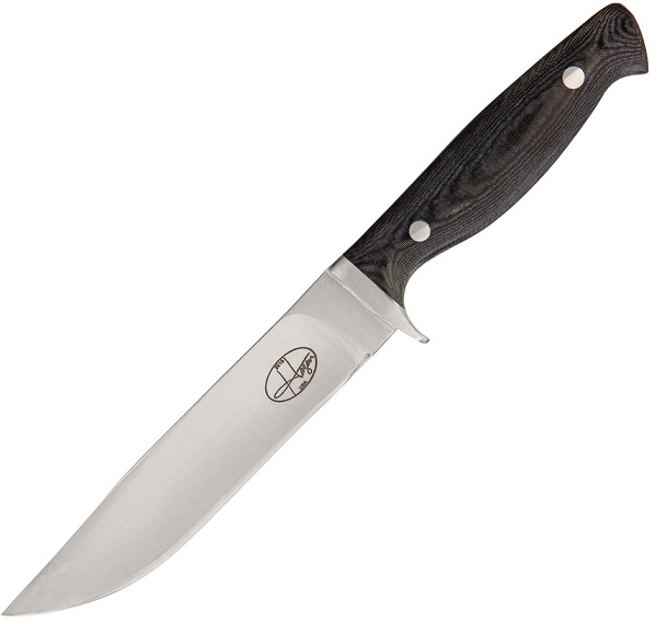 Hazen Eli 154CM Fixed Blade - Black Micarta Handle - Click Image to Close