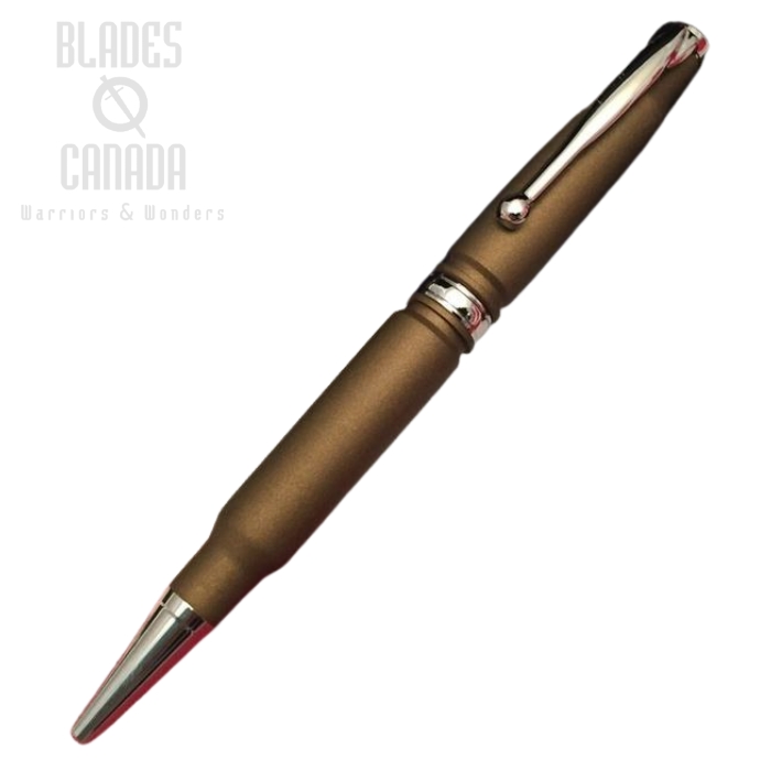 (image for) High Caliber 308 Burnt Bronze Cerakoted Pen - Chrome