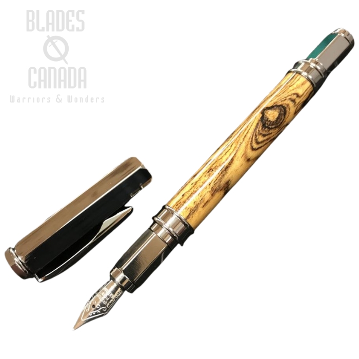 (image for) High Caliber Bocote Wood Fountain Pen