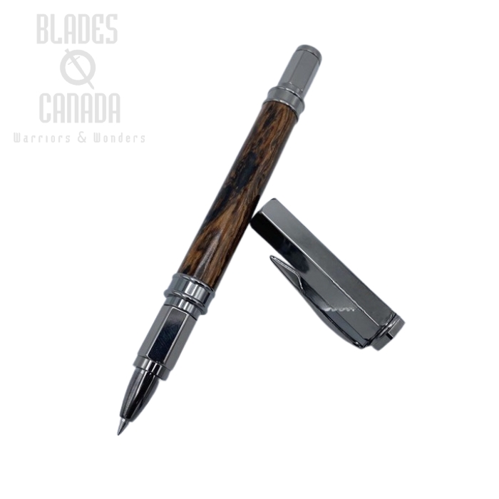 High Caliber Bocote Wood Rollerball Pen (image for) High Caliber Bocote Wood Rollerball Pen