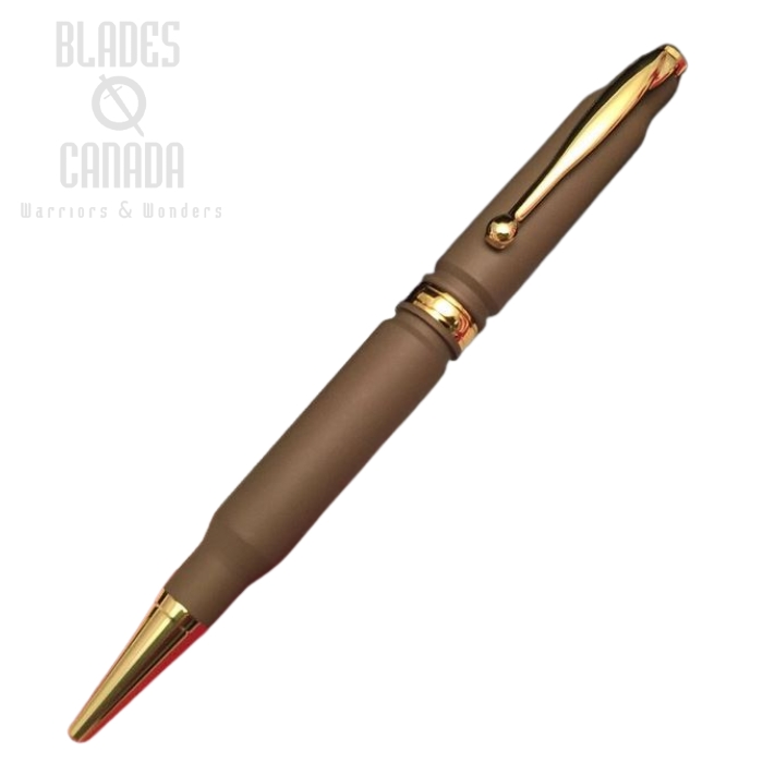 High Caliber 308 Magpul Flat Dark Earth Pen - Gold (image for) High Caliber 308 Magpul Flat Dark Earth Pen - Gold