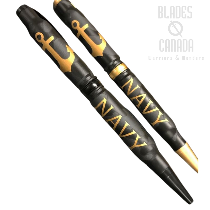 High Caliber 308 Navy Camo Pen - Black (image for) High Caliber 308 Navy Camo Pen - Black