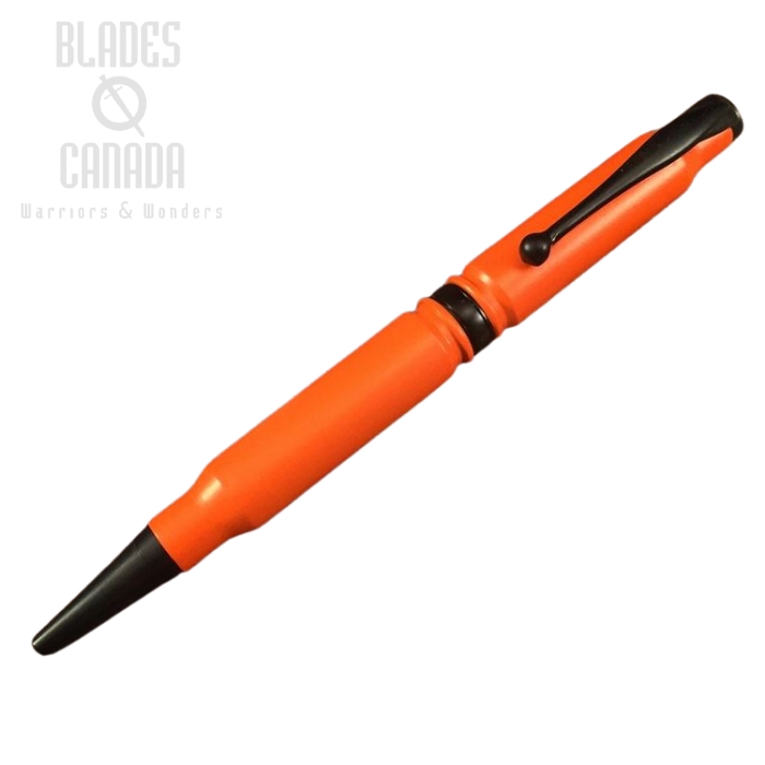 (image for) High Caliber 308 Safety Orange Cerakoted Pen - Black