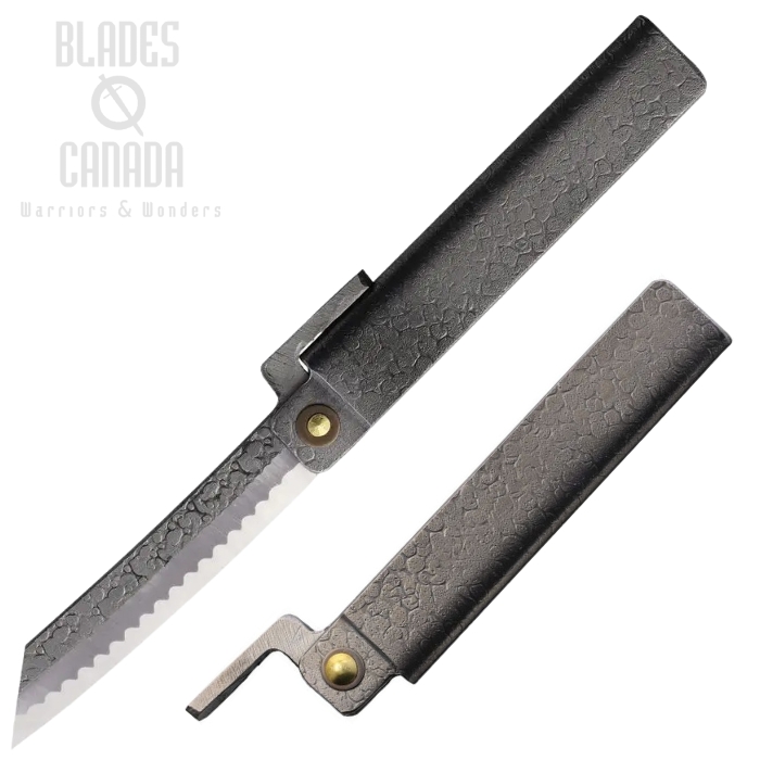 Higonokami Tsuchime Large Folding Knife, VG-10, Folded Steel Handle, TM03 Higonokami Tsuchime Large Folding Knife, VG-10, Folded Steel Handle, TM03