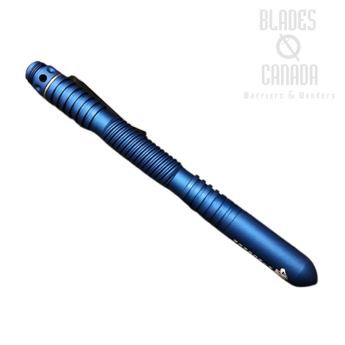 Hinderer Extreme Duty Pen Spiral Aluminum Hardcoat - Blue Matte (image for) Hinderer Extreme Duty Pen Spiral Aluminum Hardcoat - Blue Matte