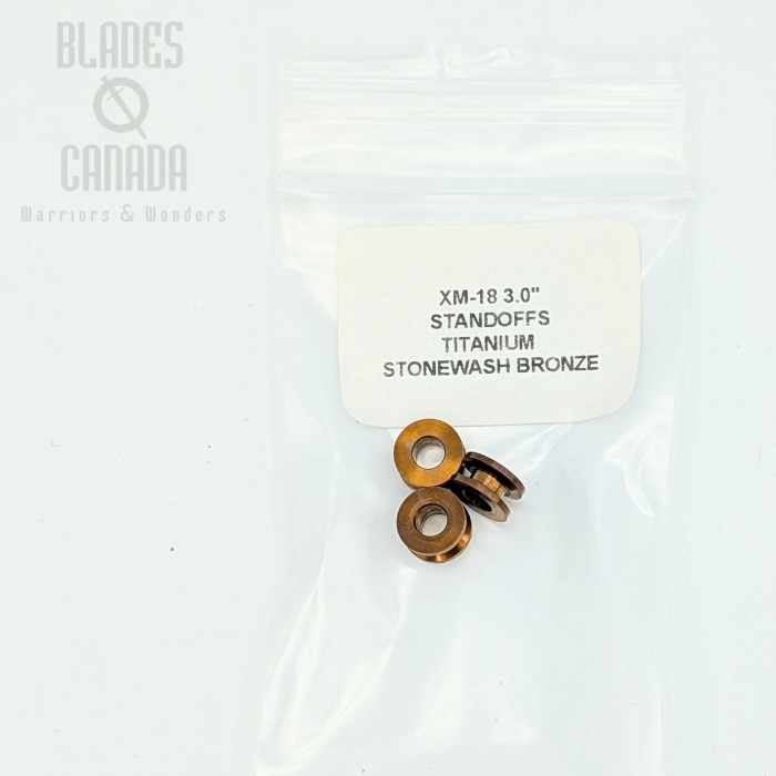 Hinderer XM-18 3.0 Standoffs Set of 3 Titanium - Bronze