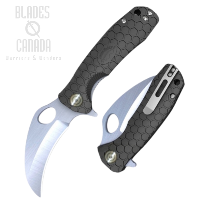 (image for) Honey Badger large Claw Flipper Folding Knife, FRN Black, HB1101