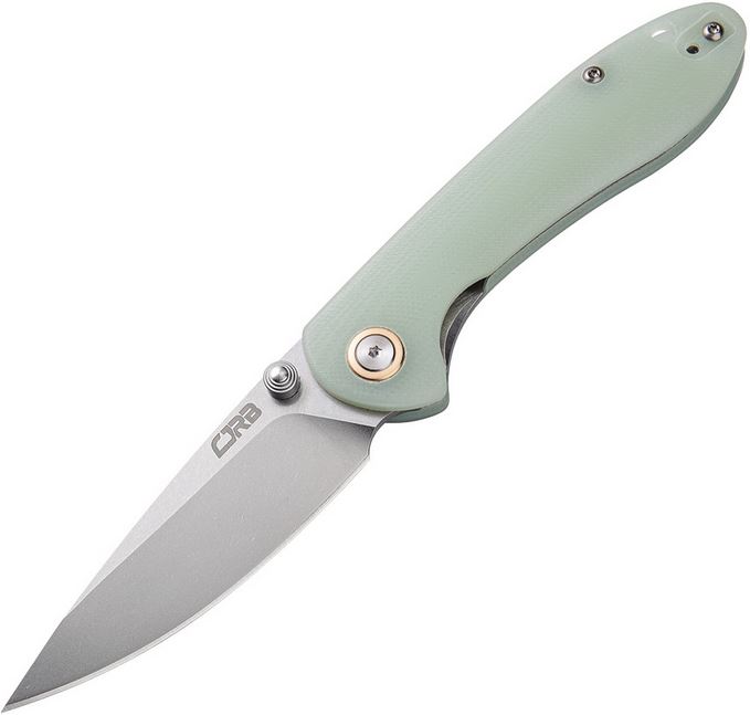 CJRB Feldspar Folding Knife, D2, G10 Jade, J1912SNTG