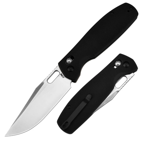CJRB Prado Crossbar Lock Folding Knife, AR-RPM9, G10 Black, J1936-BK