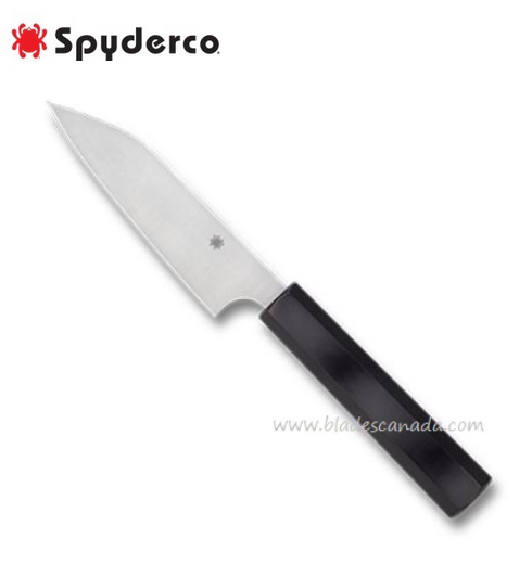 Spyderco Wakiita Petty Kitchen Knife, CTS BD1N Steel, G10 Handle, K15GP