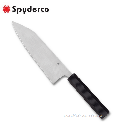Spyderco Wakiita Bunka Bocho Kitchen Knife, CTS BD1N Steel, G10, K18GP