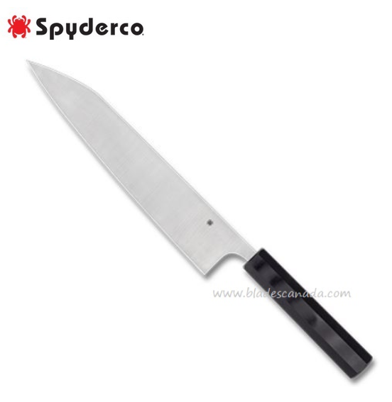 Spyderco Wakiita Gyuto Kitchen Knife, CTS BD1N Steel, G10 Handle, K19GP