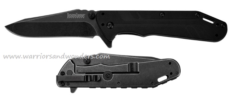 Kershaw Thermite Assisted Framelock Flipper, Blackwash, K3880BW