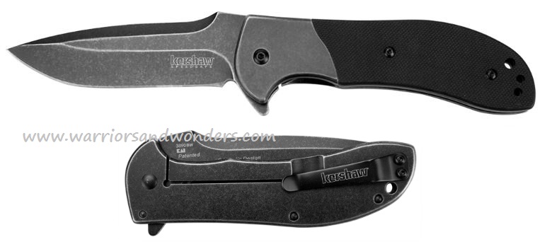 Kershaw 3890BW Scrambler Blackwash, Framelock, Assisted