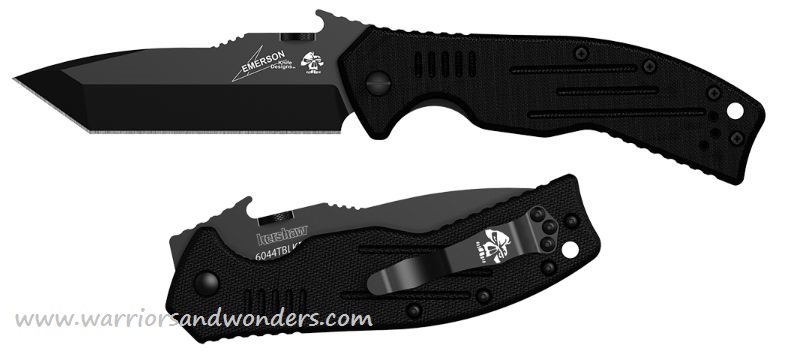 Kershaw CQC8K Folding Knife, Wave Opening, G10 Black, K6044TBLK - Click Image to Close