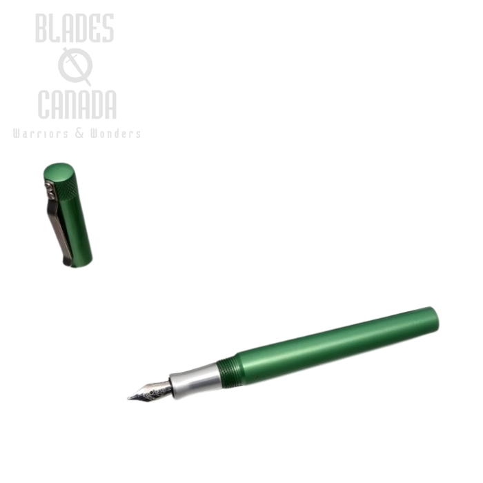 (image for) Karas Kustoms Fountain K Aluminum - Green Body/Silver Grip
