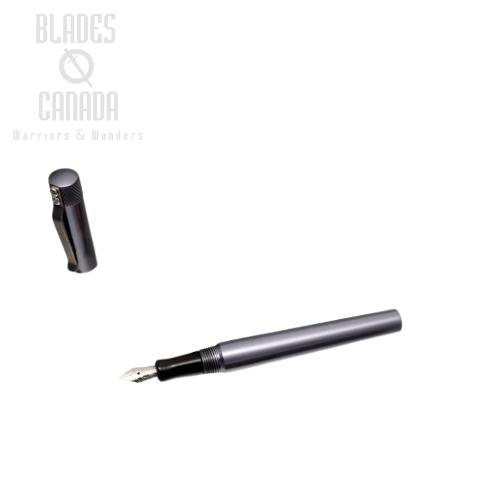 (image for) Karas Kustoms Fountain K Aluminum - Grey Body/Black Grip