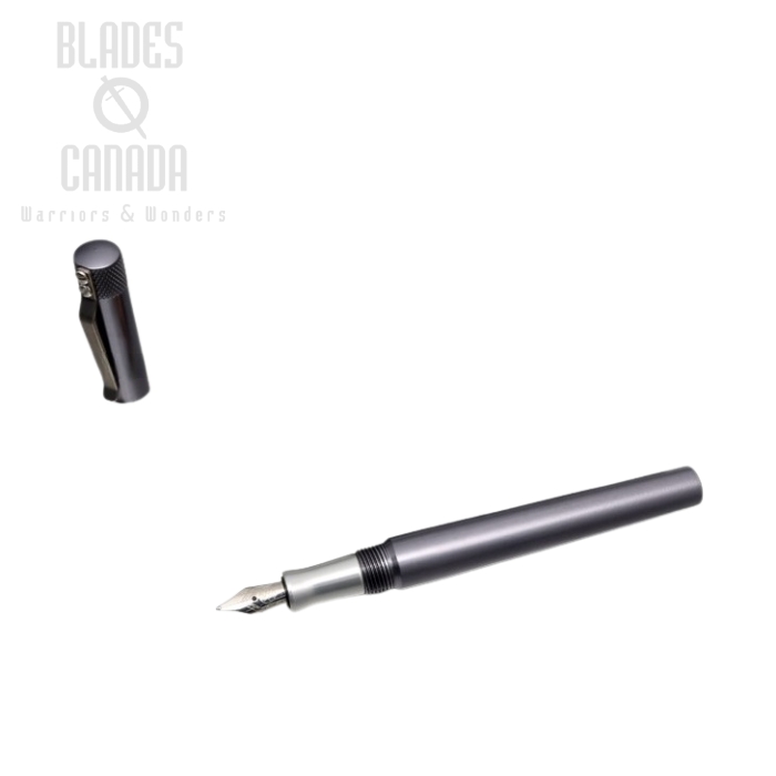 (image for) Karas Kustoms Fountain K Aluminum - Grey Body/Silver Grip [Fine]