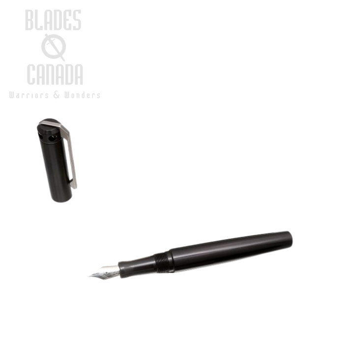 (image for) Karas Kustoms Ink Fountain Aluminum - Black Body/Black Grip