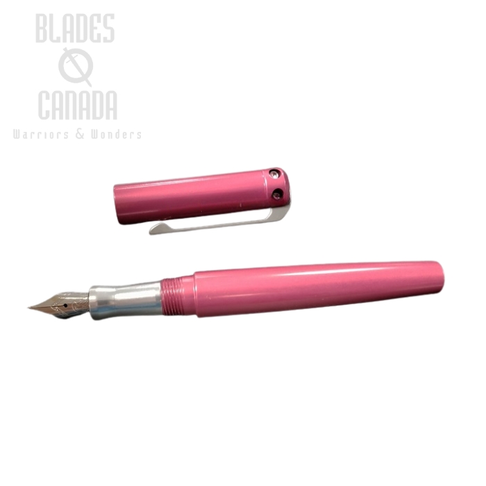 (image for) Karas Kustoms Ink Fountain Aluminum - Pink Body/Silver Grip