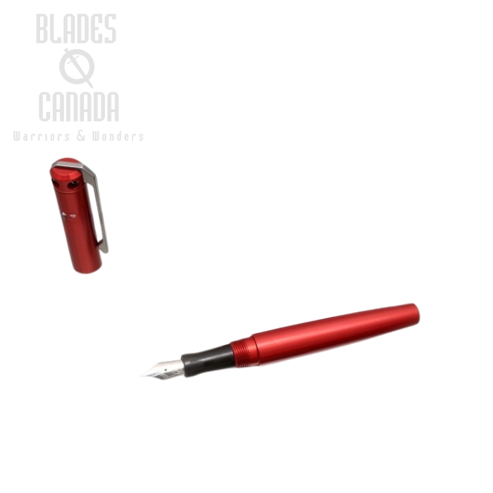 (image for) Karas Kustoms Ink Fountain Aluminum - Red Body/Black Grip