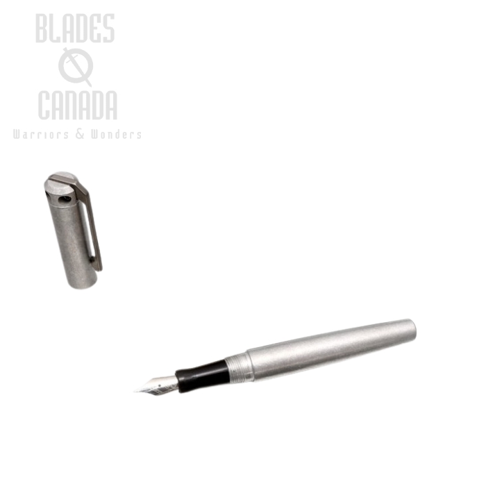 (image for) Karas Kustoms Ink Fountain Aluminum - Tumbled Body/Black Grip
