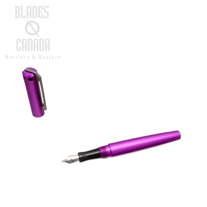 (image for) Karas Kustoms Ink Fountain Aluminum - Violet Body/Black Grip