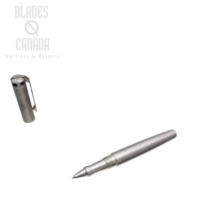 (image for) Karas Kustoms Ink Rollerball Aluminum- Tumbled Body/Tumbled Grip
