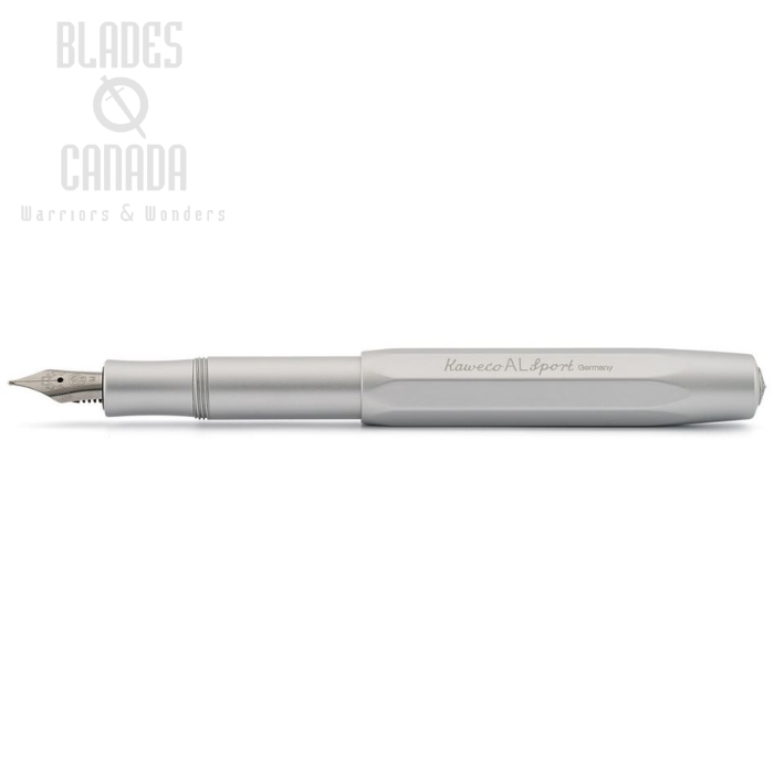 (image for) Kaweco AL Sport Fountain Pen Silver - Medium