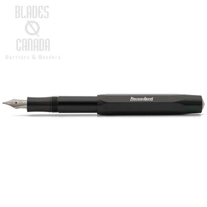 (image for) Kaweco Skyline Sport Fountain Pen Black - Fine