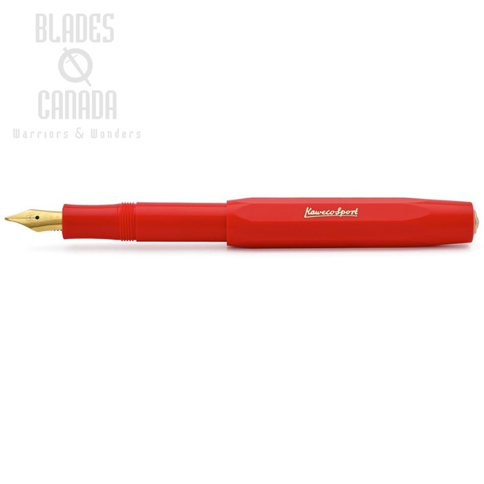 (image for) Kaweco Classic Sport Fountain Pen Red - Medium