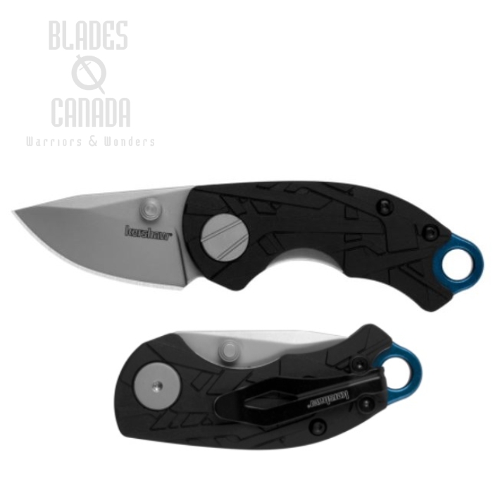Kershaw Jens Anso AfterEffect Folding Knife, GFN Black, KE-1180