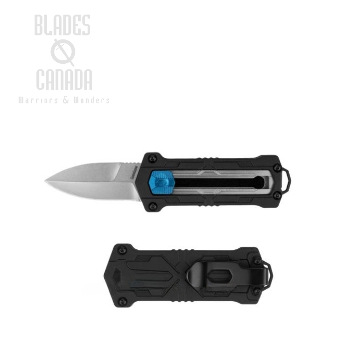 Kershaw Mini Jens Anso Kapsule Sliding Manual Folding Knife, GFN Black, KE-1190