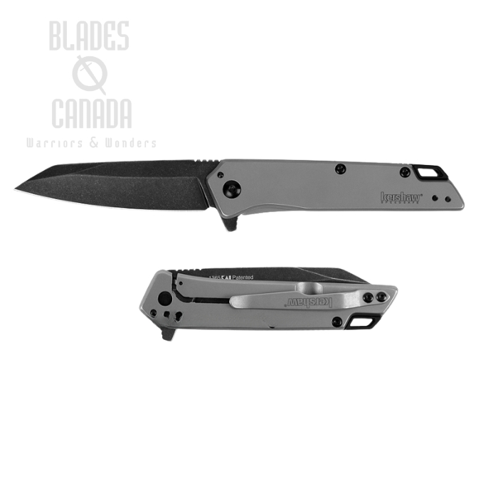 Kershaw Misdirect Flipper Framelock Knife, Stainless Handle, KE-1365